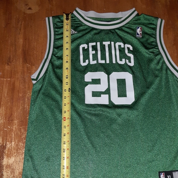 adidas NBA Authentics Ray Allen Boston Celtics Jersey #20 - Picture 10 of 12